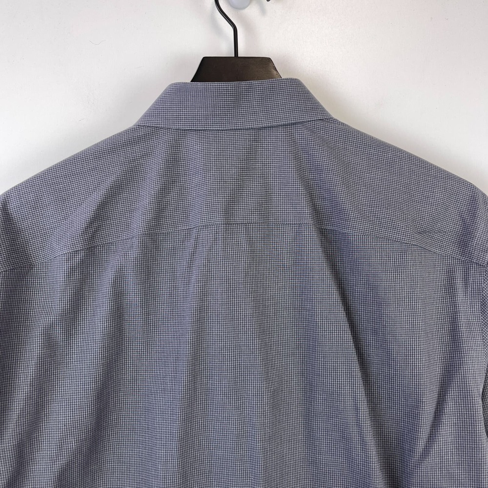 UNTUCKit (XL) Mens Slim Fit Cotton Button Down Shirt Gray - Picture 7 of 9